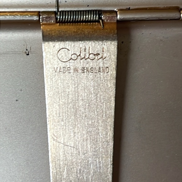 Colibri Compact Card Cigarette Case Courting Couples Park Lane Gold England - Picture 6 of 15